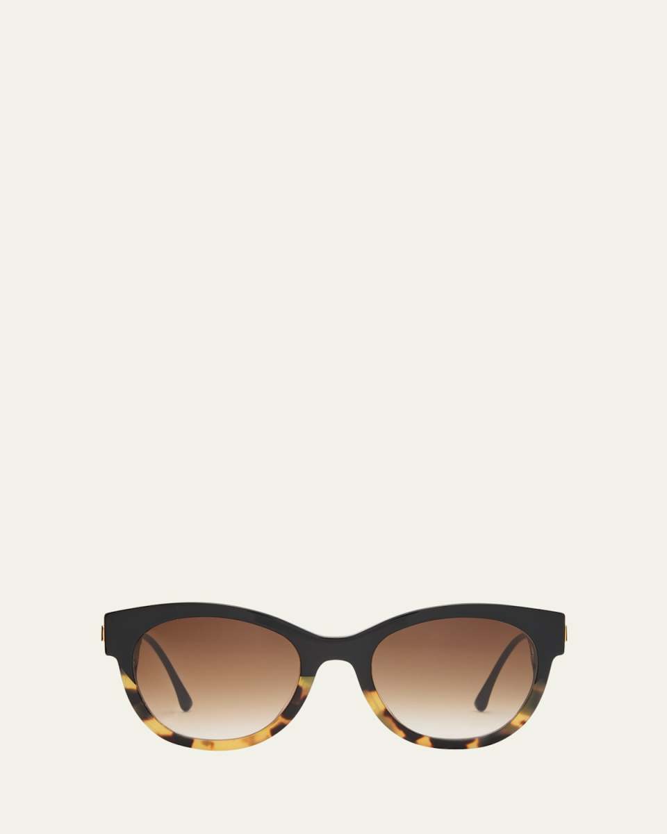 Peachy 101 Acetate & Metal Cat-Eye Sunglasses